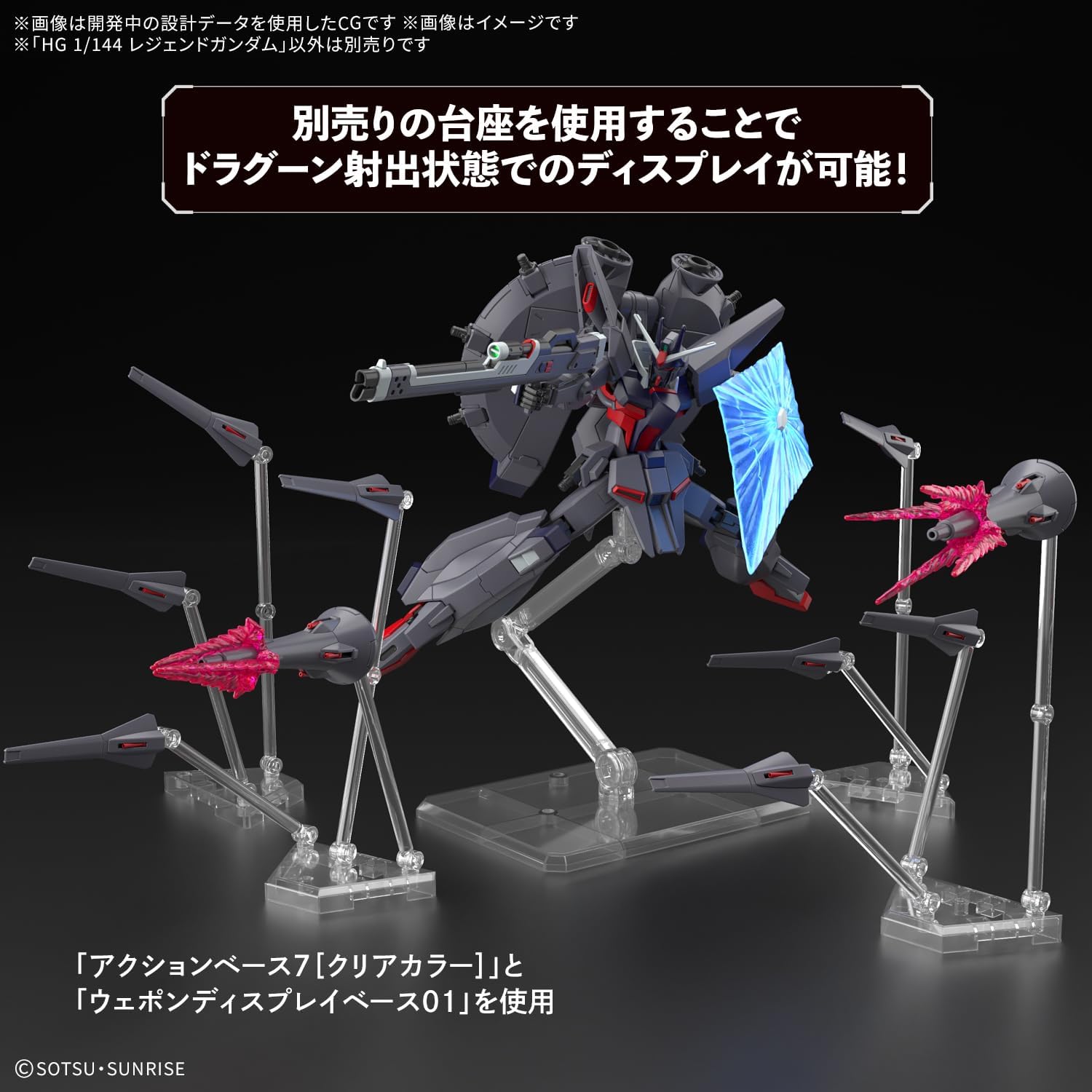 送料無料対象外】【2026年3月予約】1/144 HG レジェンドガンダム