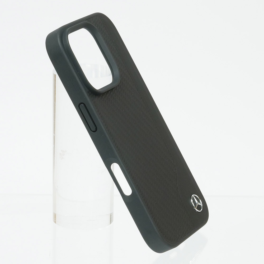 メルセデスベンツ iPhone 16Pro マグセーフ WOOD IMITATION レザー