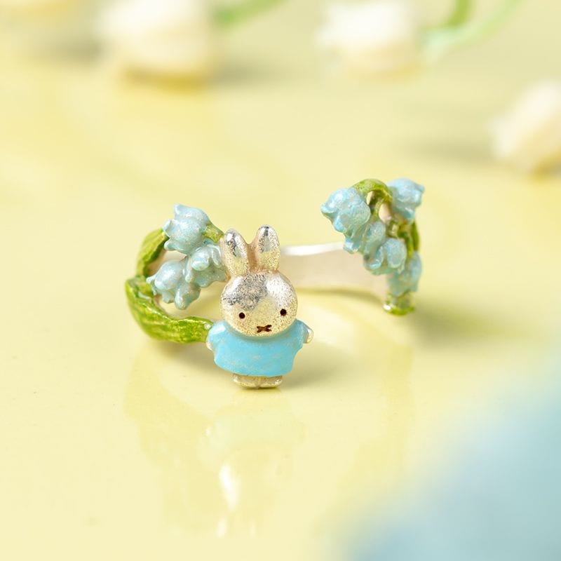 Flower Miffy パルナートポックコラボ フラワーリング スズラン