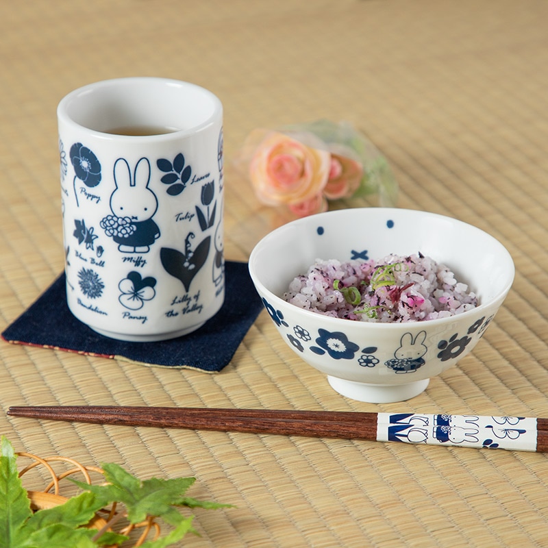 Flower Miffy 和食器3種 アートフラワーセット | グッズ商品,キッチン