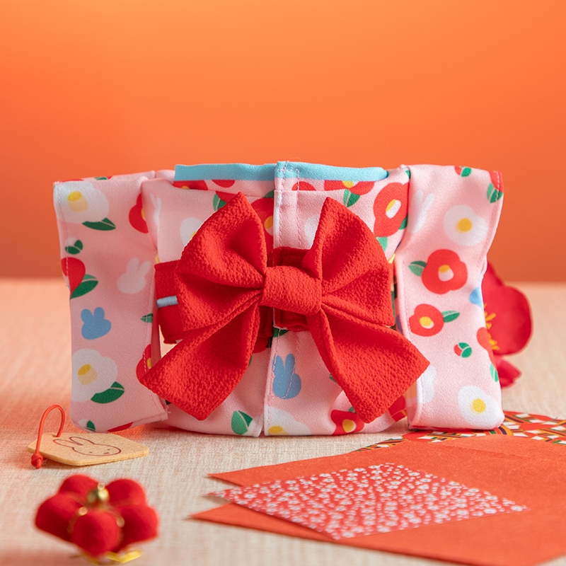 Flower Miffy 着せかえお洋服 振袖べにつばき アートフラワーセット