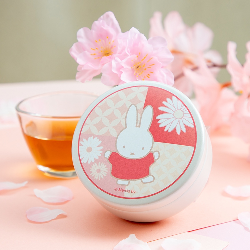 Flower Miffy お茶缶ほうじ茶 七宝 アートフラワーセット[軽] | グッズ