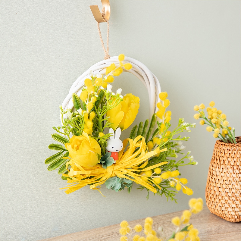 Flower Miffy ミモザリース 2026 | アレンジメント・花雑貨