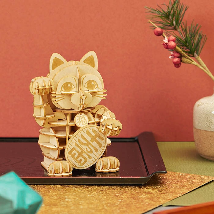 Wooden Art ki-gu-mi 招き猫 | すべての商品 | BeadsMania