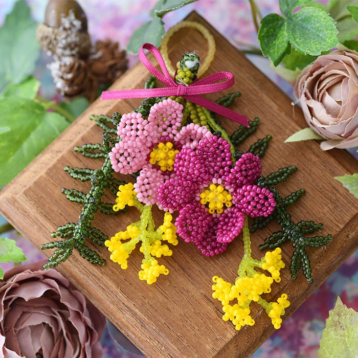 ビーズスワッグ～9月・コスモス～ 【ビーズマニア】 | アイテムで探す