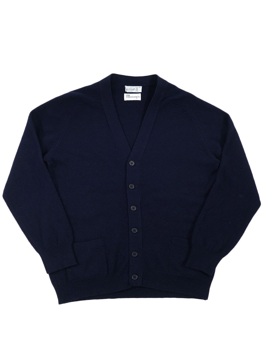 スコットランド製 Lule&Scott 100％カシミヤ ニットカーディガン