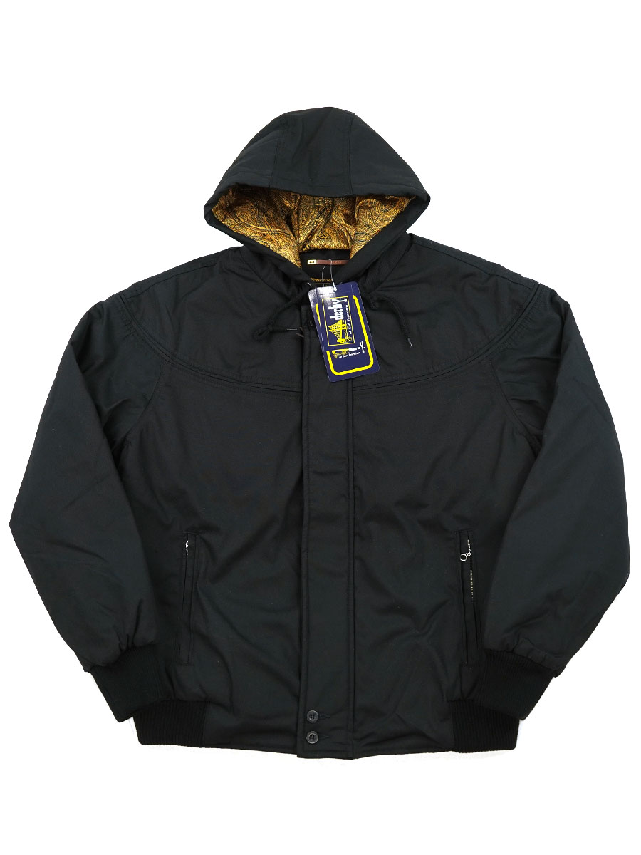 未使用 Derby of San Francisco ダービージャケットフーディー 黒 表記