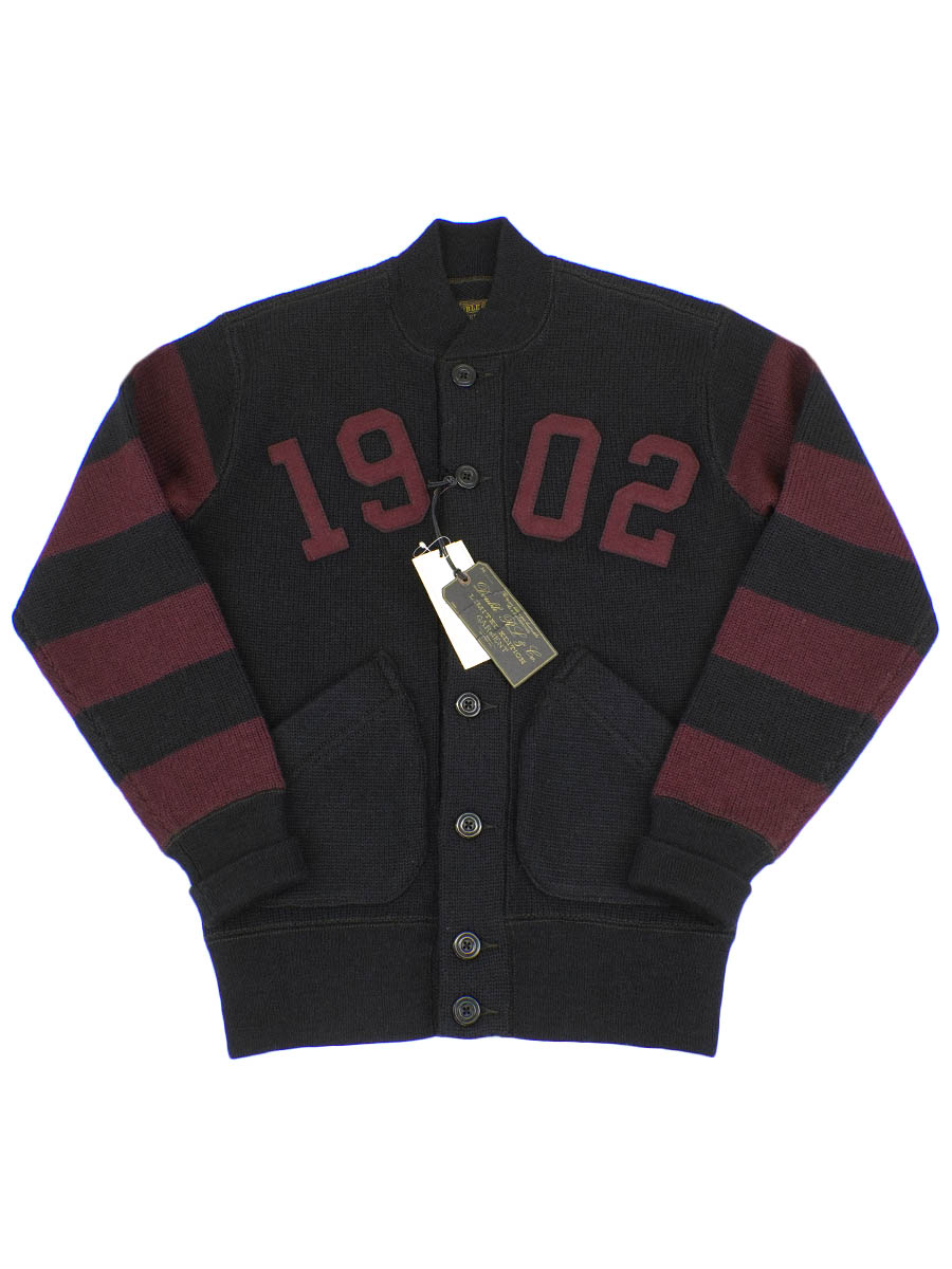 未使用 RRL LIMITED EDITION ''1902'' ニットジャケット 表記(S