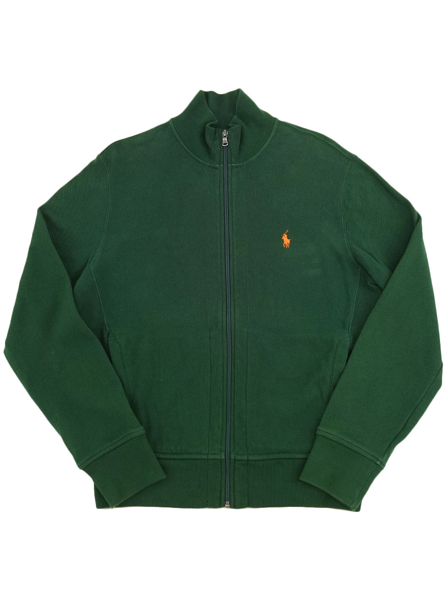 ラルフローレン フルジップ ドライバーズニット スウェット