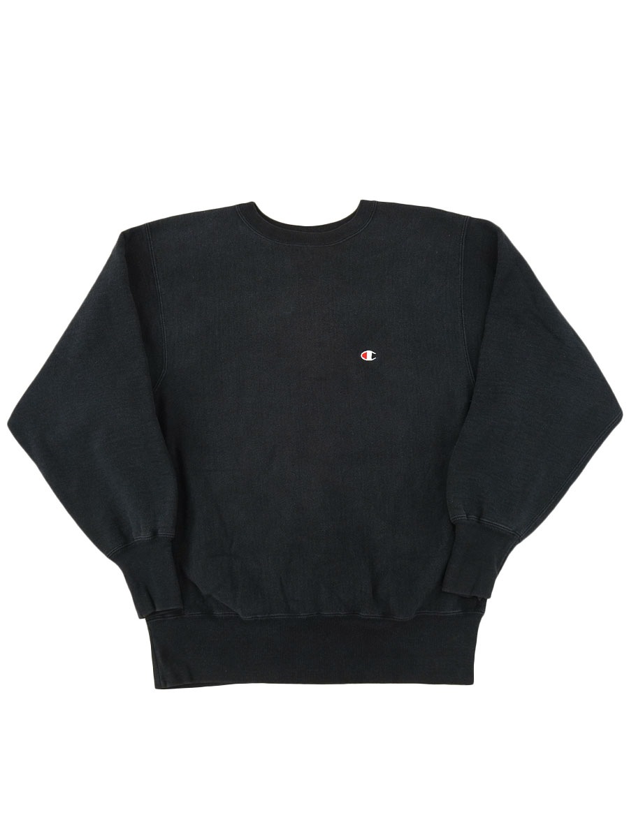 90's 刺繍タグ チャンピオンRW 無地 ブラック 表記(XL) USA製 | すべて