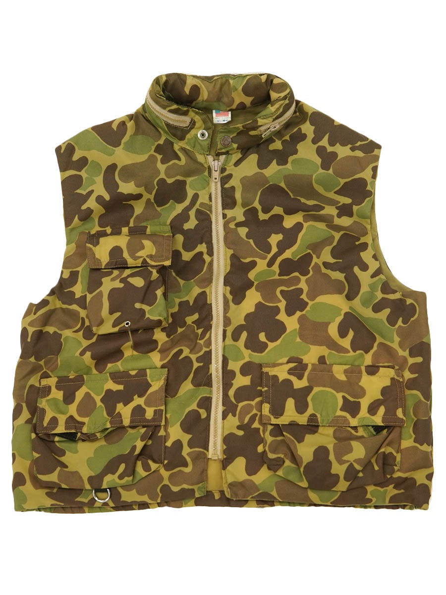 USA製 STEARNS TYPEⅢ ダックハンターカモ ライフジャケット 表記(M