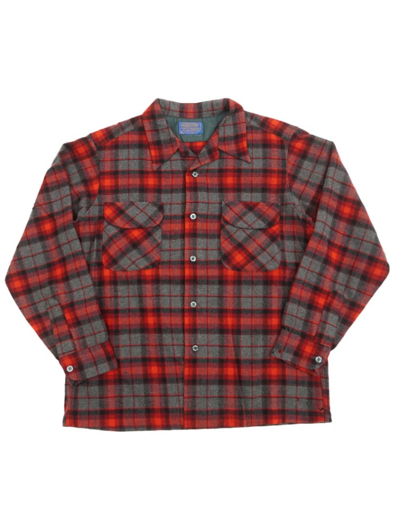 70's ペンドルトン 好配色チェック ボードシャツ 表記(L) | すべての