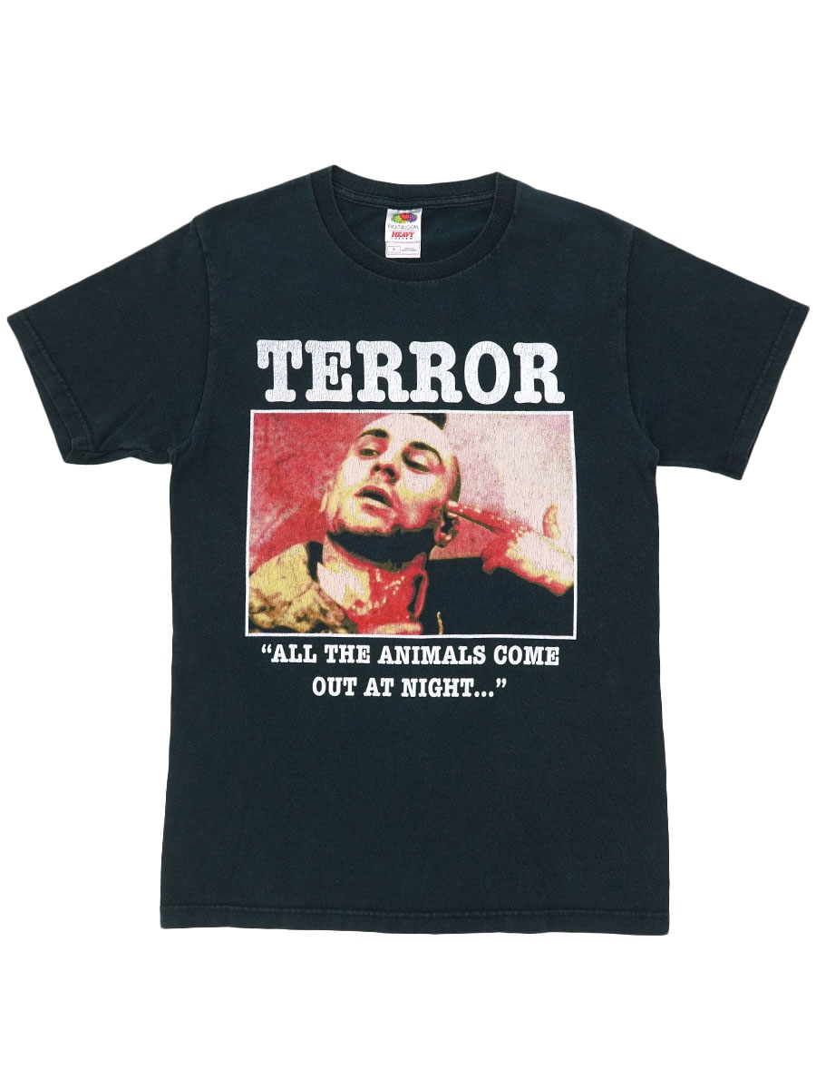 90's～ FRUIT OF THE LOOM ''TAXI DRIVER/TERROR'' 両面プリント