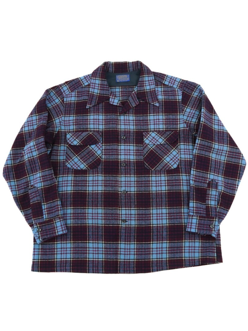 70's ペンドルトン 好配色チェック ボードシャツ 表記(XL) | すべての