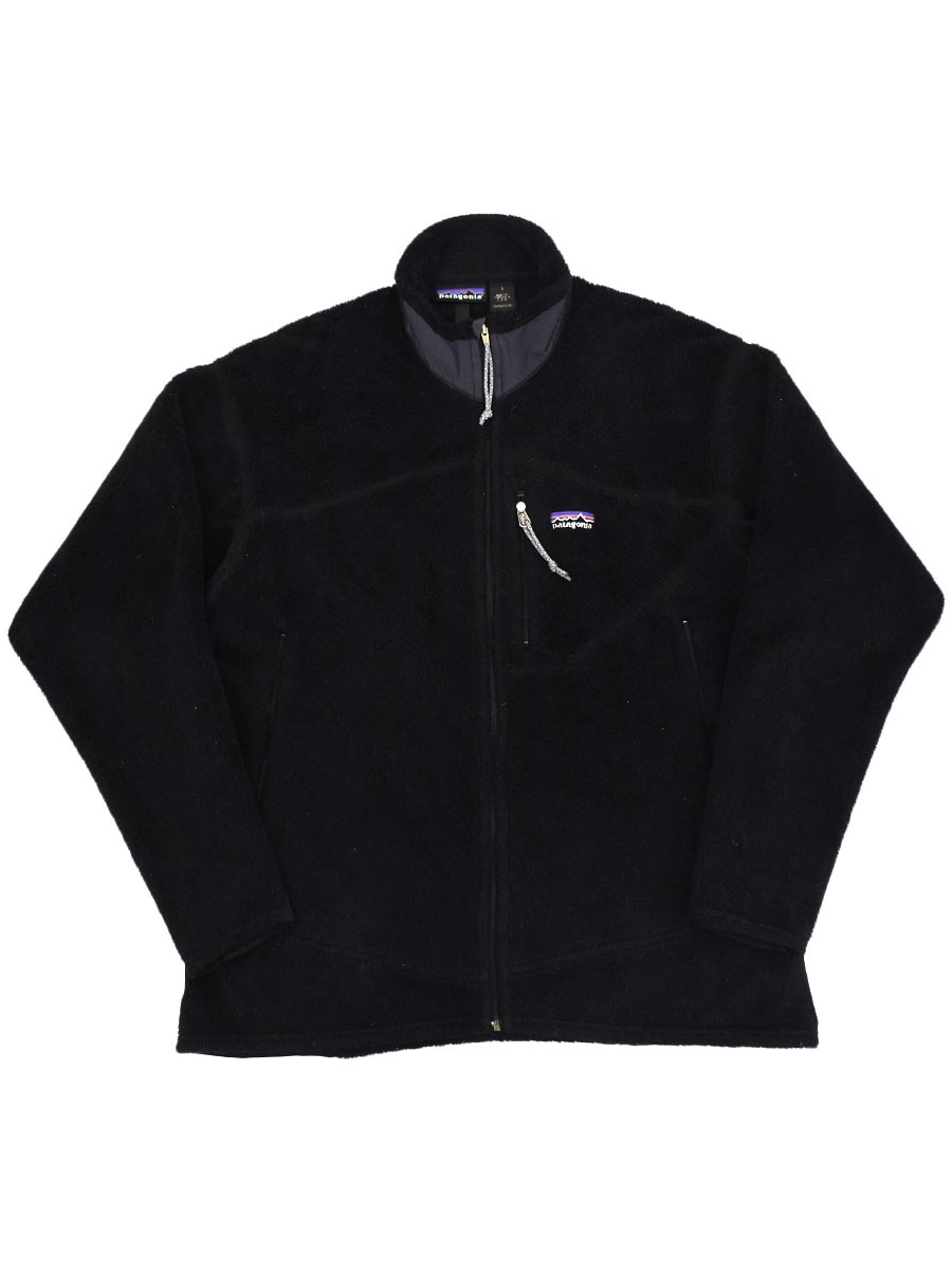 02's パタゴニア R2 フリースジャケット ブラック 表記(L) USA製