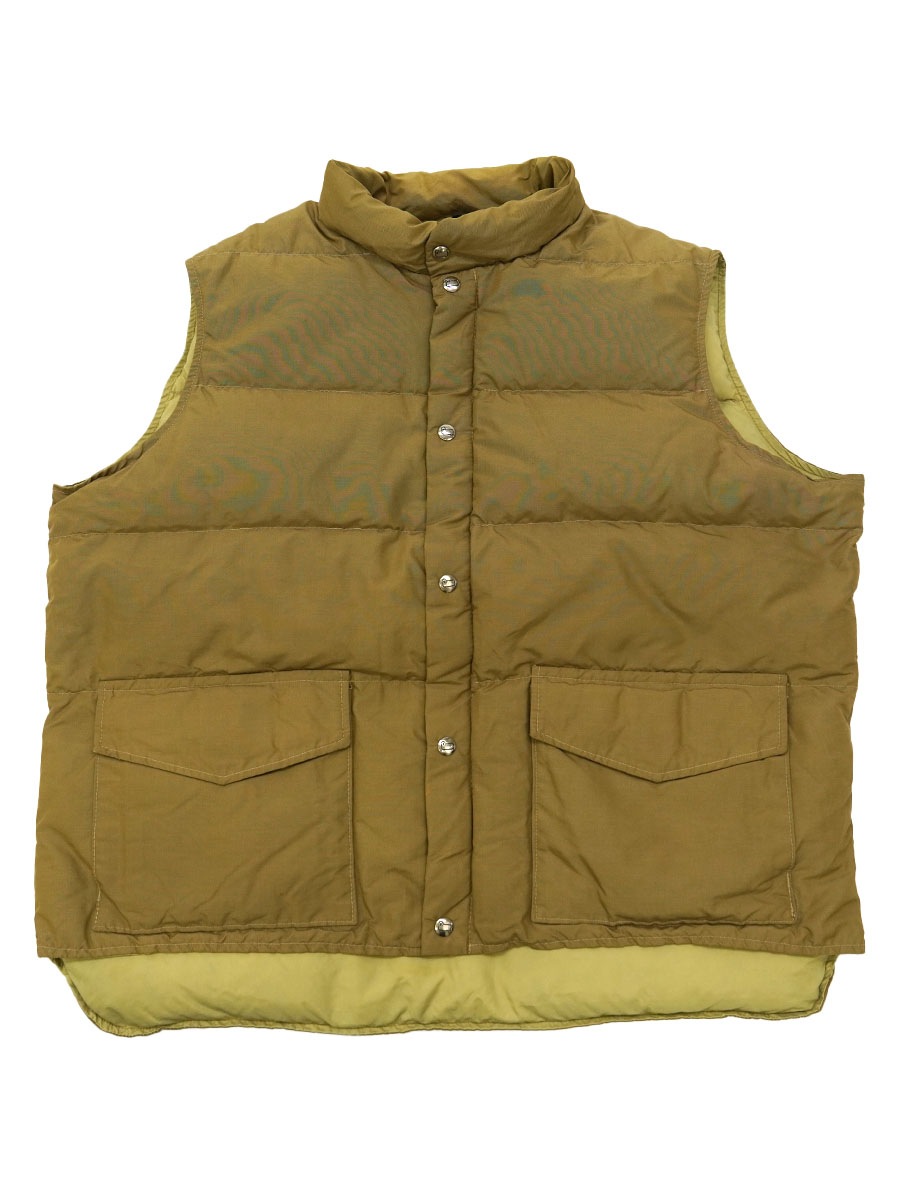 80's Woolrich ダウンベスト ライトブラウン 表記(XXL) | すべての商品