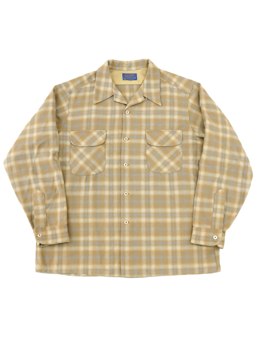 70's ペンドルトン シャドーチェック ボードシャツ 表記(XL) | すべて