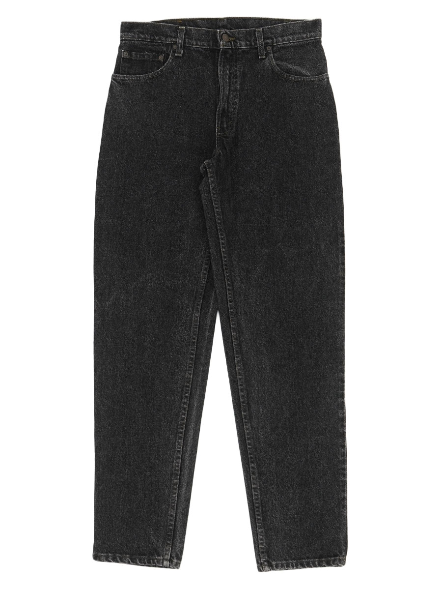 80's Levi's 550 先染め ブラックデニムパンツ 表記(34x32) USA製