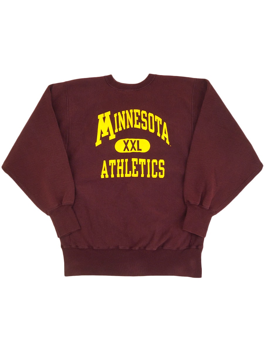 90's 刺繍タグ チャンピオンRW ''MINNESOTA ATHLETICS XXL'' 3段