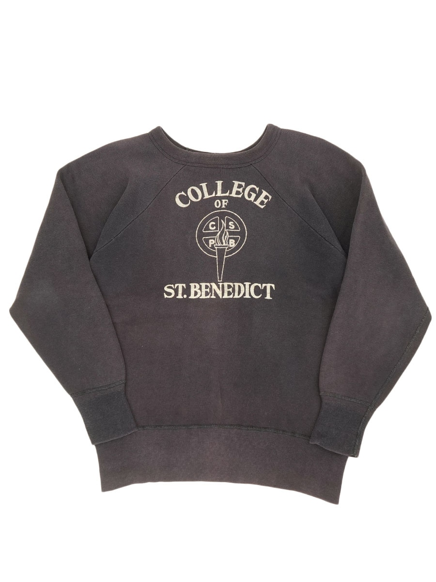 60's DE-JAC ''COLLEGE OF ST.BENEDICT'' 3段プリント ラグラン