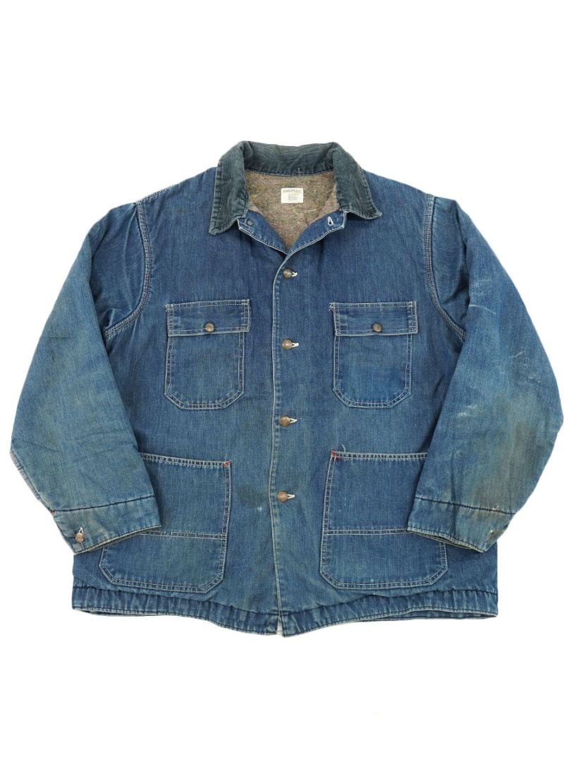 70's BIG MAC 襟コーズ 裏ブランケットライナー デニムカバーオール