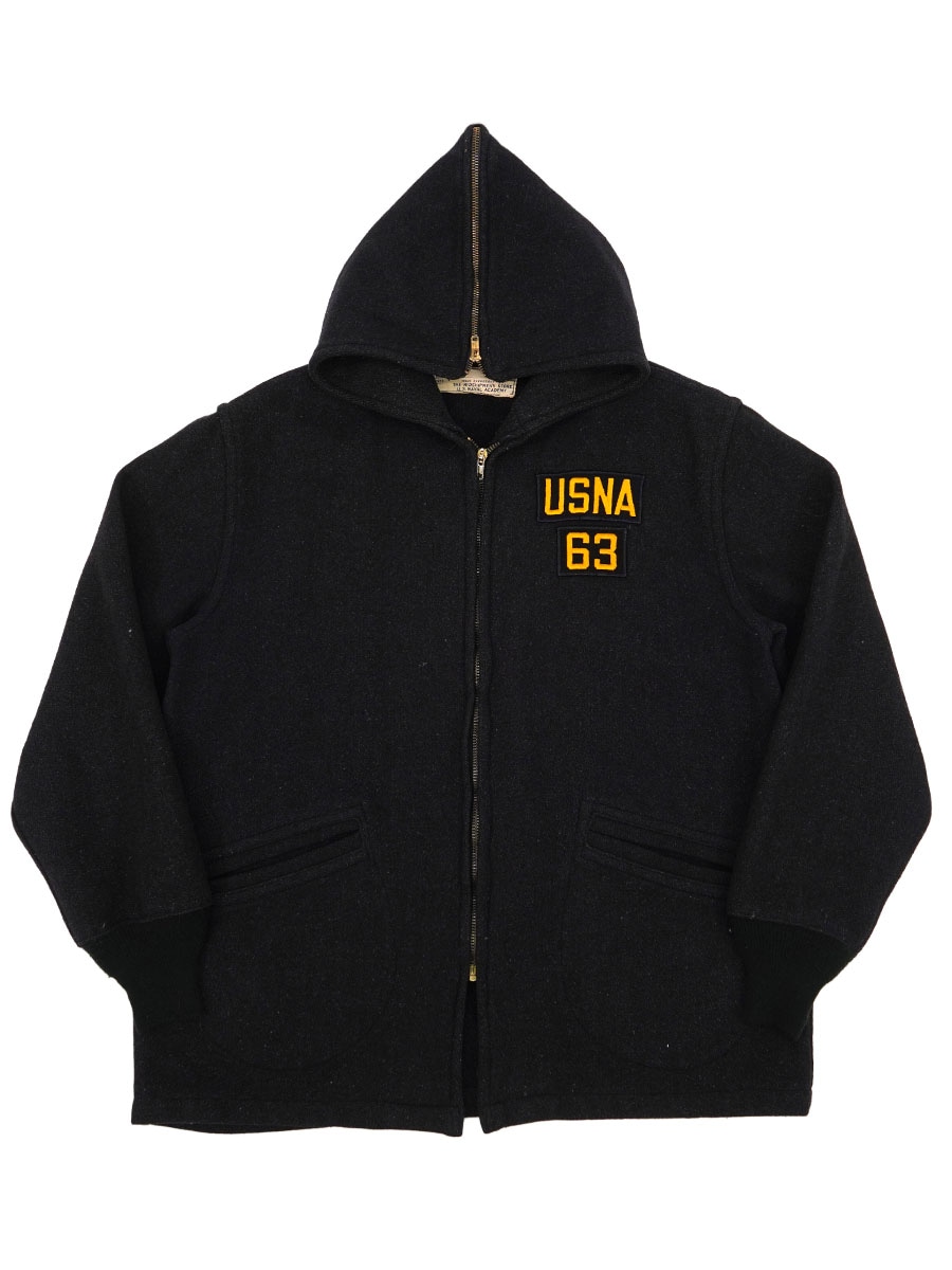 60's U.S.NAVAL ACADEMY ''USNA 63'' カデットコート 実寸(L位
