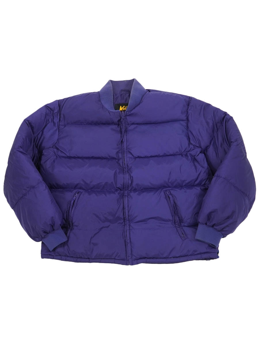 90's REI ダウンジャケット パープル 実寸(L位) | すべての商品