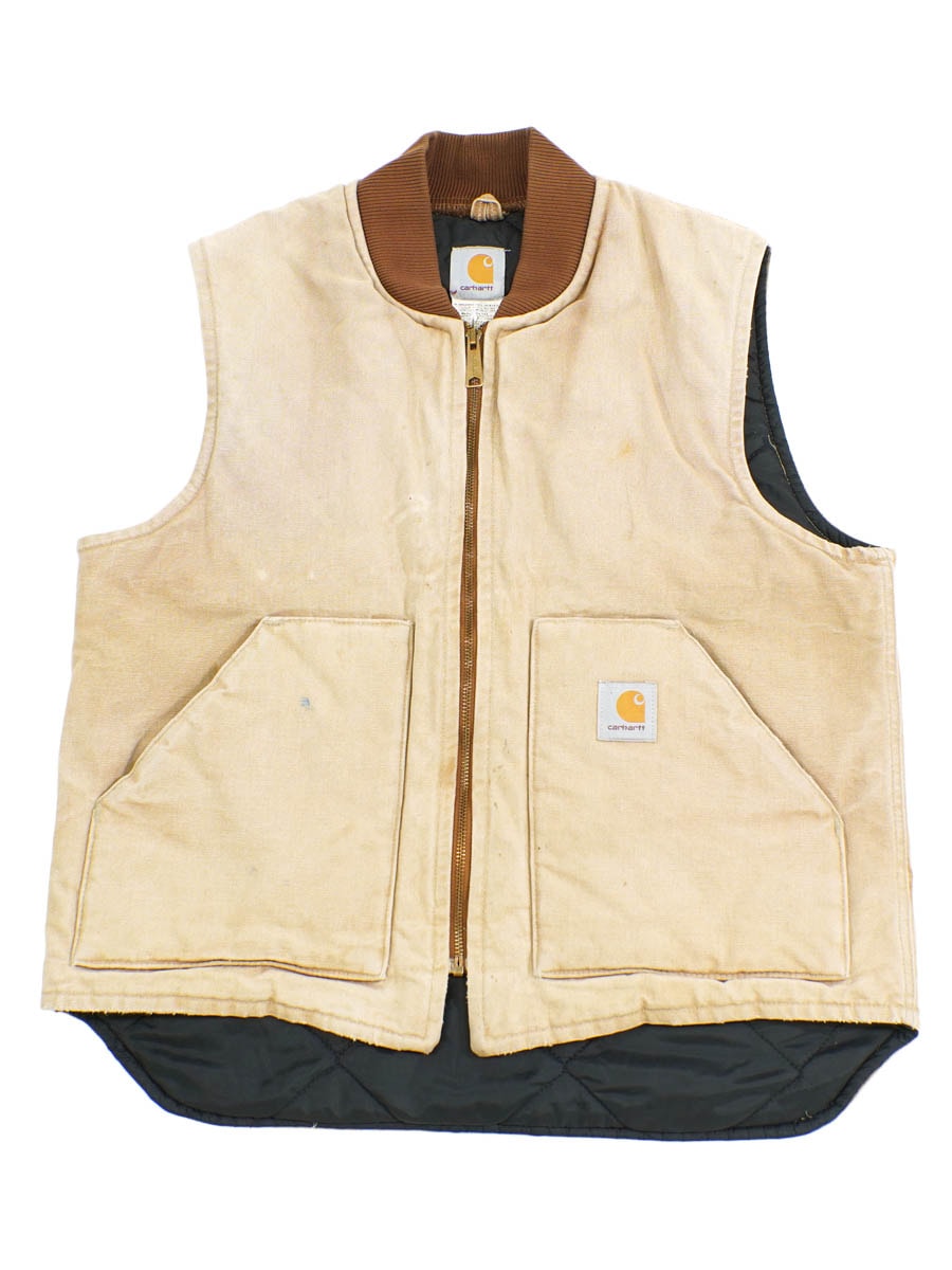 USA製 カーハート ダックベスト ブラウン 表記(L) | すべての商品