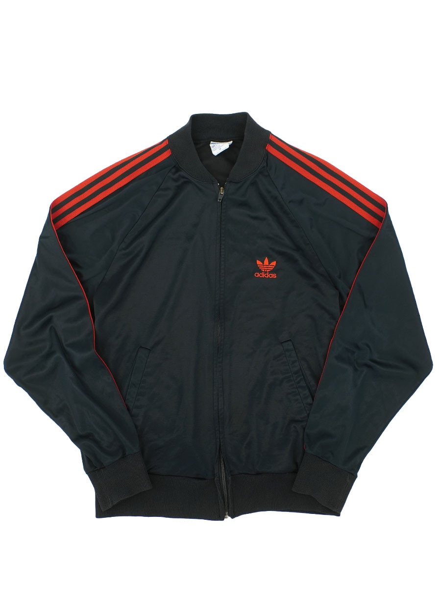 70's～ adidas ATP トラックジャージ 黒赤！ 表記(M) | すべての商品