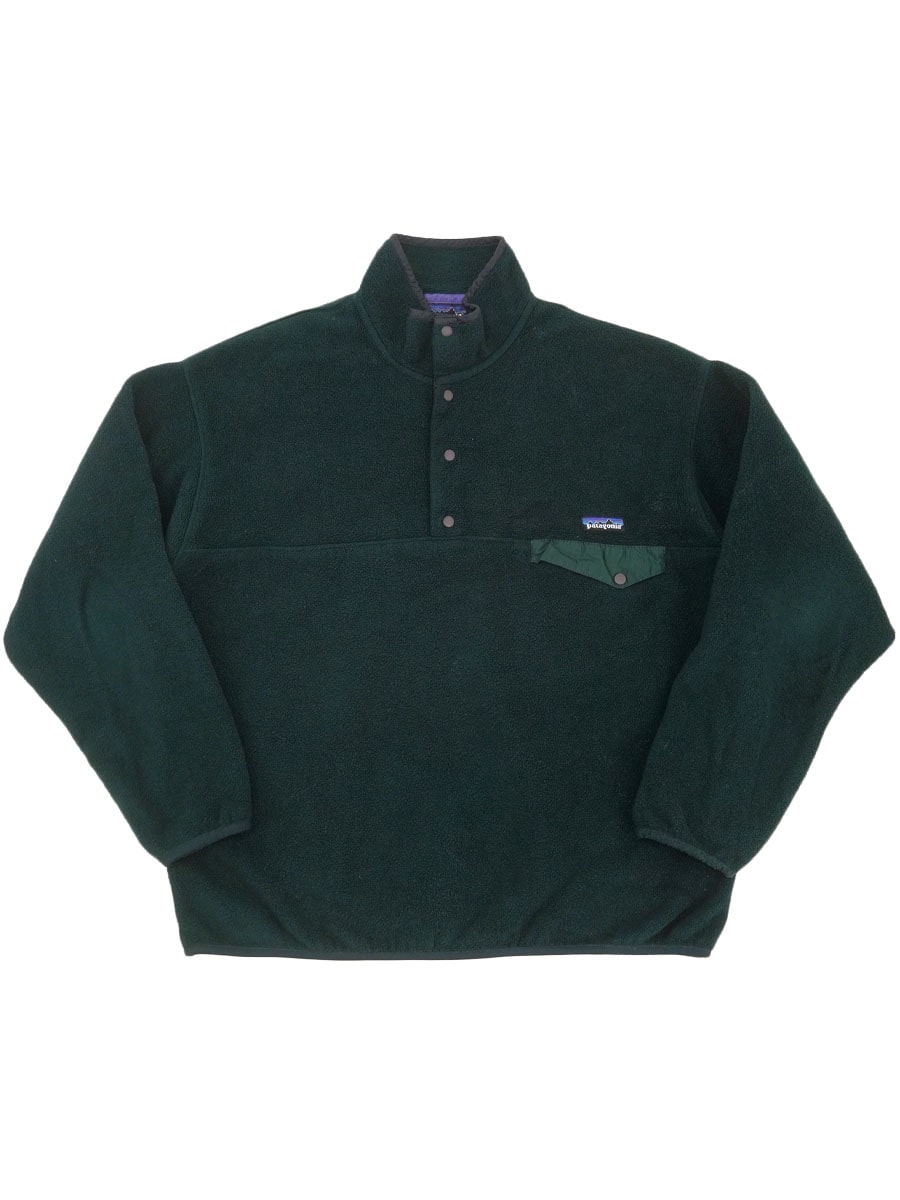 96 パタゴニア シンチラスナップTプルオーバー ハンター/コンドル 表記