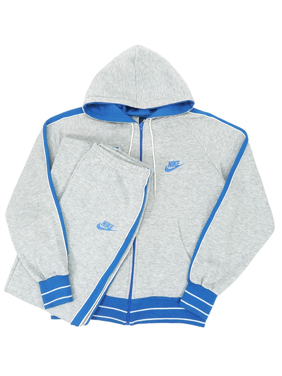 80's NIKE 紺タグ ライン切り替え スウェットジャージ セットアップ