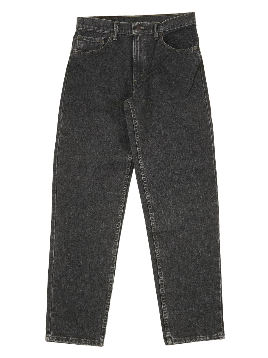 90's Levi's 550 先染めブラック デニムパンツ 表記(33x32) USA製 DEAD