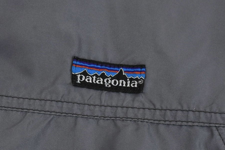 80's パタゴニア シェルドシンチラジャケット グレー 表記(L) USA製
