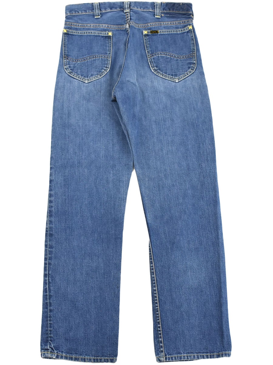 60's～ Lee 101Z サイド黒タグ デニムパンツ 良色落ち 表記(W32) 耳