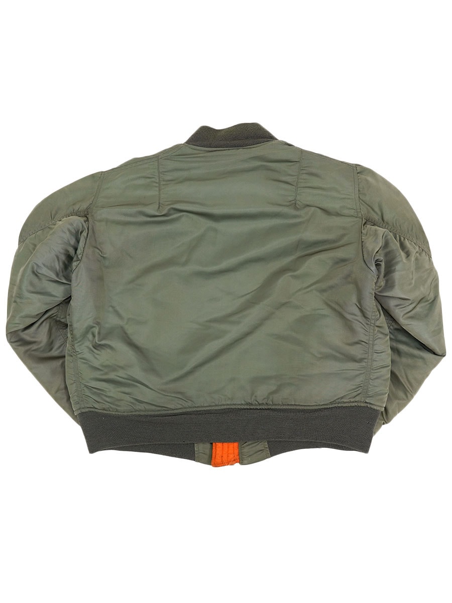 69's U.S.AIR FORCE MA-1 MIL-J-8279D 縦ステッチ フライトJKT 表記