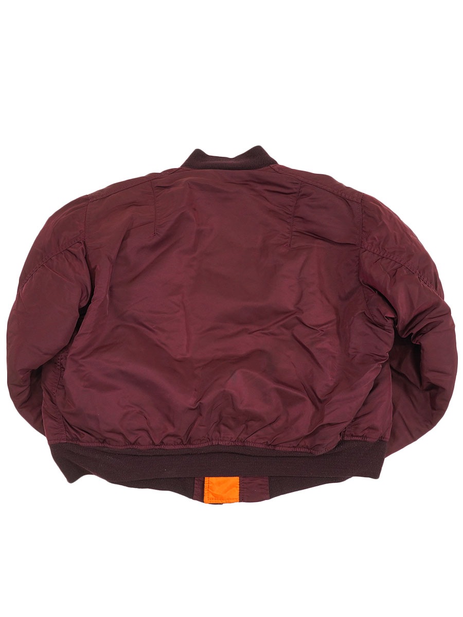 USA製 ALPHA INDUSTRIES MA-1 MIL-J-82790J フライトジャケット エンジ