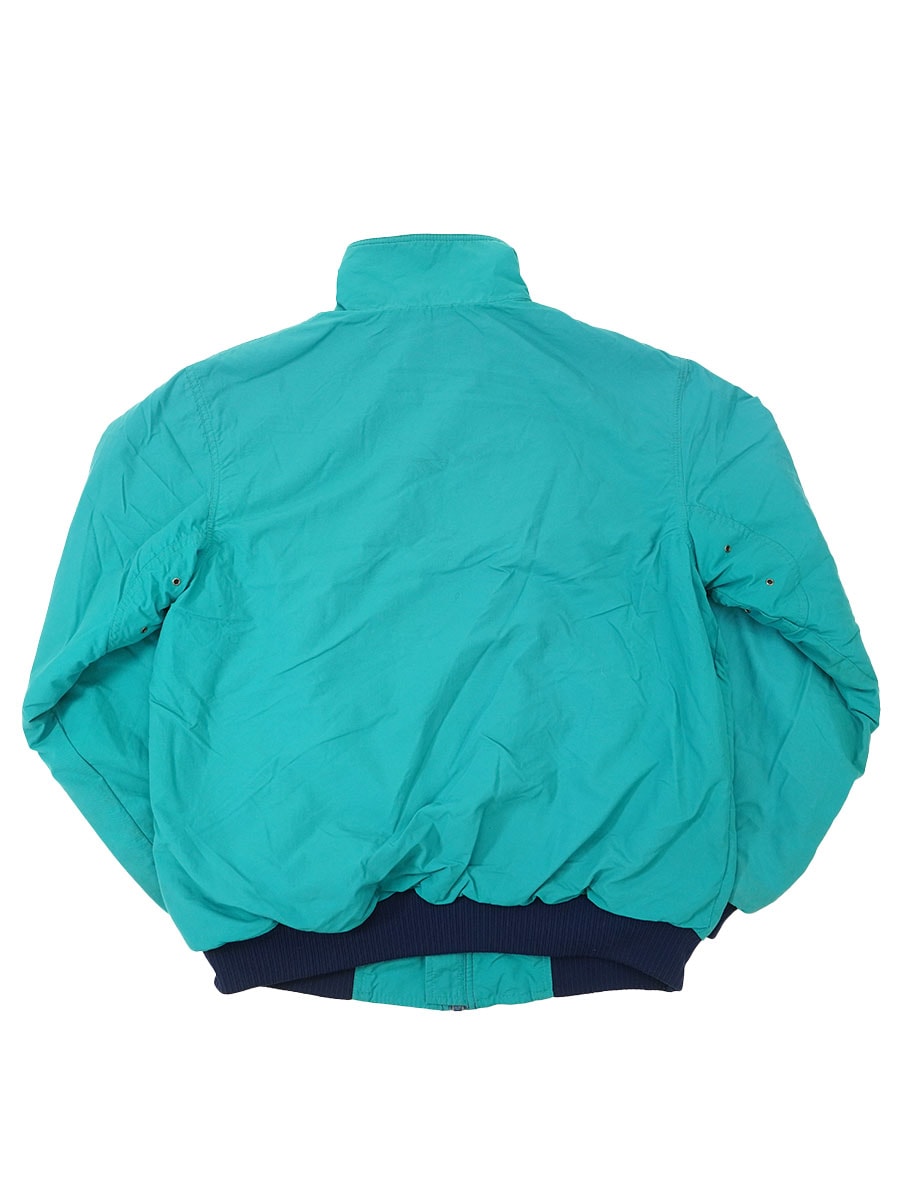 80's～ Eddie Bauer 裏地フリース ウォームアップジャケット ティール