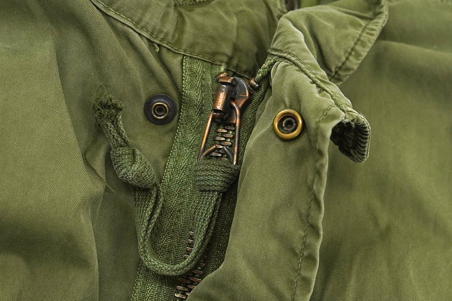 70's U.S.ARMY M-65 フィッシュテールパーカ ライナー付き 実寸(M位