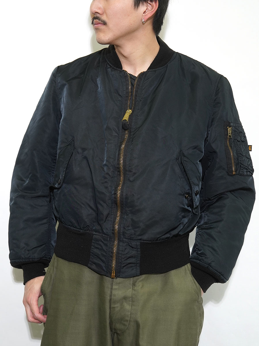 USA製 ALPHA INDUSTRIES MA-1 MIL-J-82790J フライトジャケット