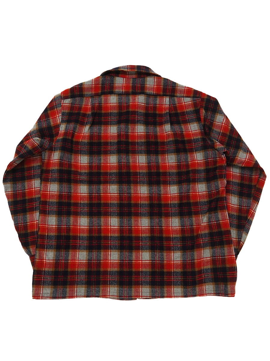 70's ペンドルトン 好配色チェック ボードシャツ 表記(L) USA製 | SOLD