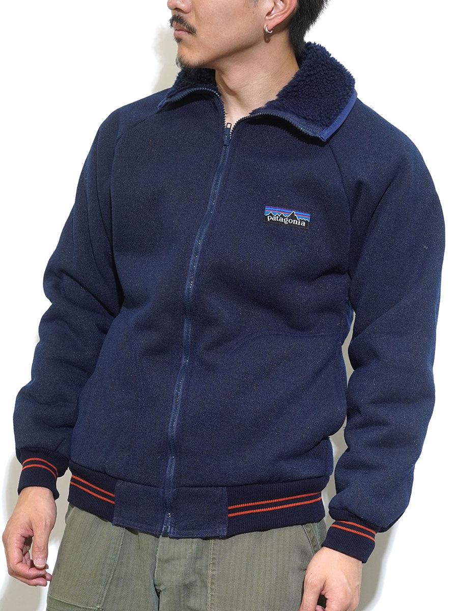 80's デカタグ パタゴニア パイルジャケット ネイビー 表記(M) | SOLD