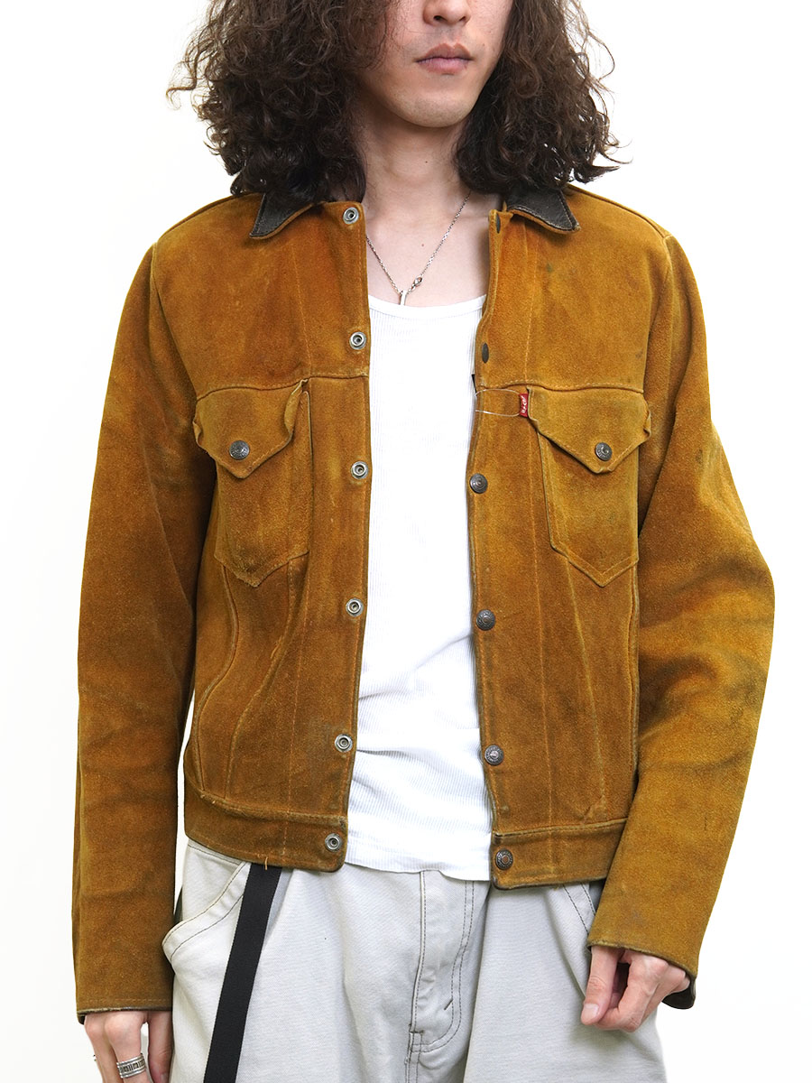 50's Levi's BIG-E ショートホーン 3rdタイプ スエードジャケット