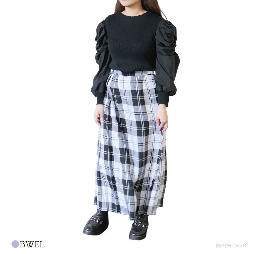 スカート オニールオブダブリンリネンマキシスカート Easy Maxi Kilt