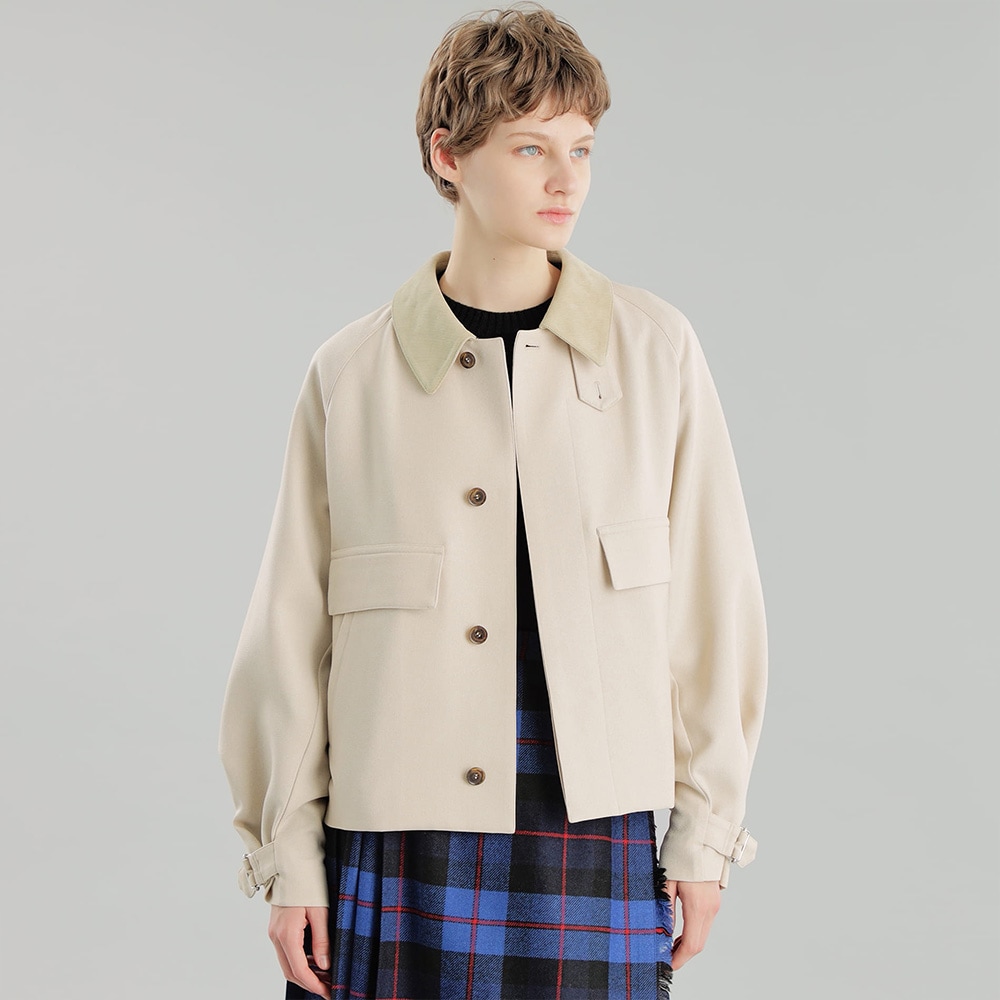 ショートジャケット ラスパー アウター ブルゾン マッキントッシュ