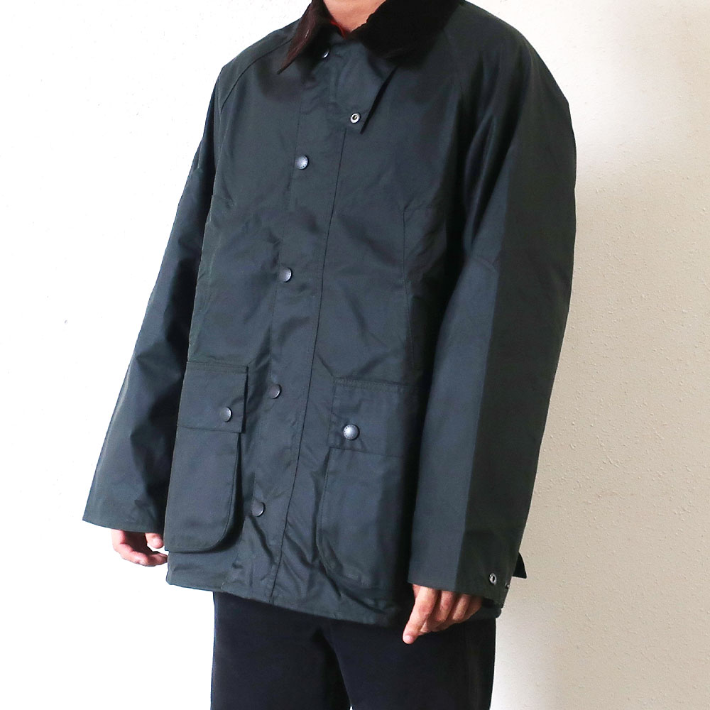 バブアー ビデイル ワックス コットン ブルゾン オーバーサイズ