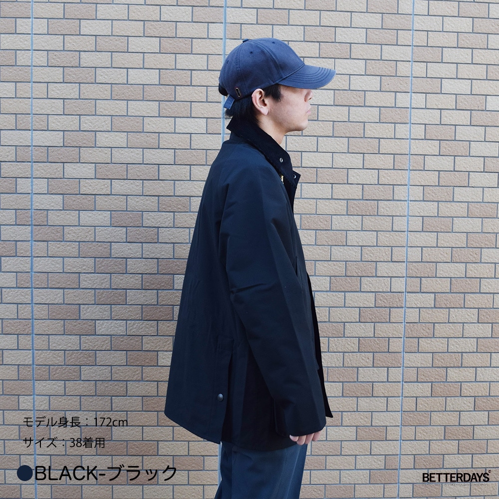 バブアー ノンオイル ビデイル 2レイヤー ノンオイルドコットン