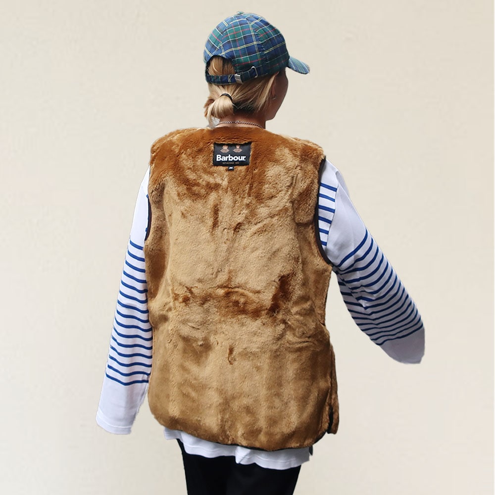 期間限定SALE／30%OFF】バブアー ファーライナー ベスト ジレ