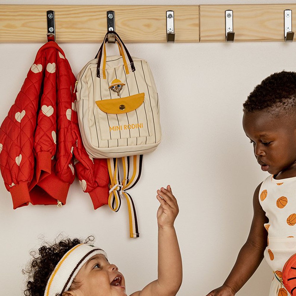 リュック キッズ ミニロディーニ 刺繍 バッグパック mini rodini OWL