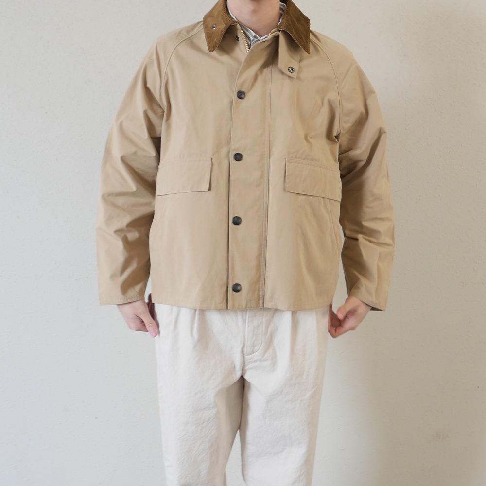 バブアー ボロウデイル ピーチスキン ショート ブルゾン ユニセックス
