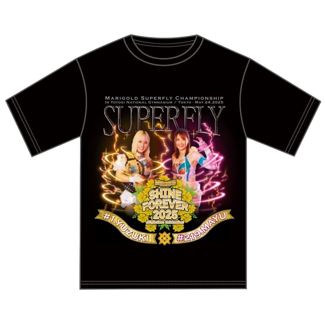 5.24 対戦記念 ビクトリア弓月 vs. 岩谷麻優 Tシャツ (L) | ウェア